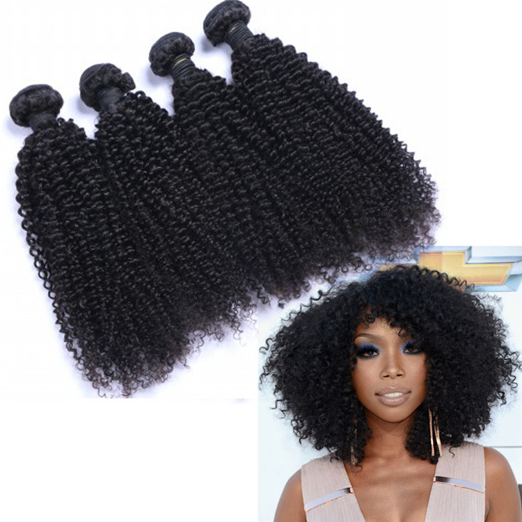 EMEDA China wholesale peruvian kinky curly virgin hair weft manufacturers QM036